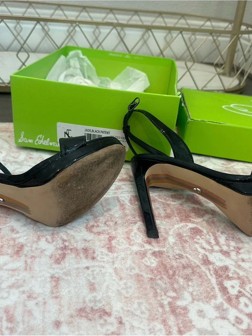 Sam Edelman shiny black